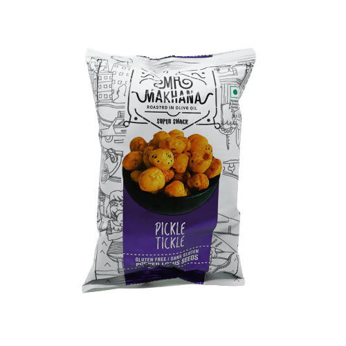 Image 1 of 25 gm / Pack of 1 for the product Mr. Makhana Super Snack Pickle Tickle