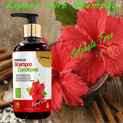 Image 3 of Urbaano Herbal Nourishing Onion Hair Oil & Anti Hairfall Hibiscus Shampoo