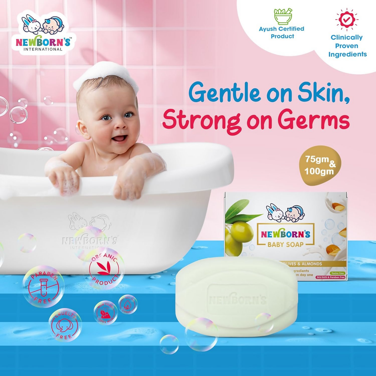 Image 2 of Newborn’s Baby Moisturizing Soap