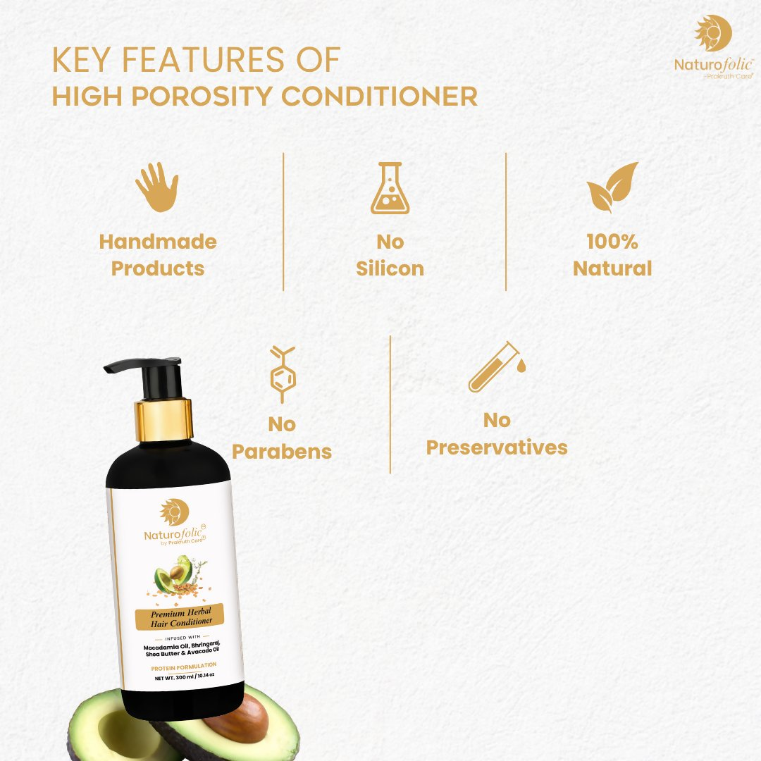 Image 3 of Prakruth Care Premium Herbal High Porosity Conditioner