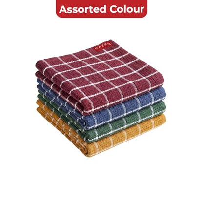 Image 2 of HAZEL Cotton Kitchen Towel Set of 4