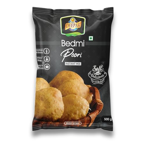 Image 1 of Deepak Bedmi Poori Ready-To-Cook Mix | Crispy Traditional Indian Snack | Made With Wheat & Urad Dal | Authentic Spiced Flavor