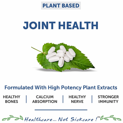 Image 6 of Bliss Welness Joint Health Calcium + Zinc Megnesium + D3 + K2 Veg Tablet