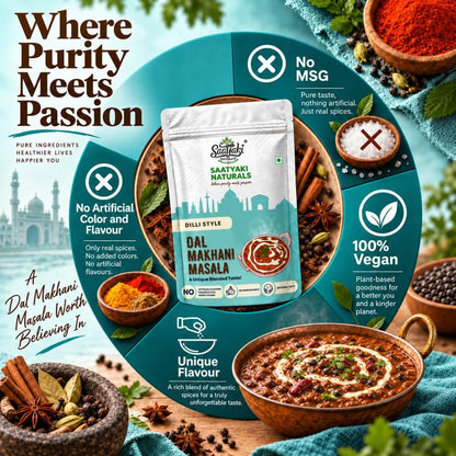 Image 7 of SAATYAKI NATURALS Dal Makhani Masala