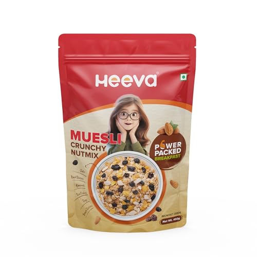 Image 1 of Default Title for the product Heeva Muesli Crunchy Nut Mix 450g