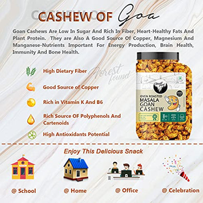 Image 7 of Forest Found Oven Roasted Chilly Masala Cashews 400g