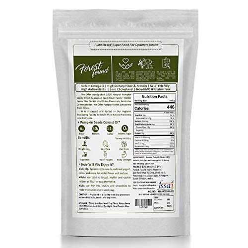 Image 3 of Forest Found Roasted & Salted Pumpkin Seeds (Pepitas) 900g