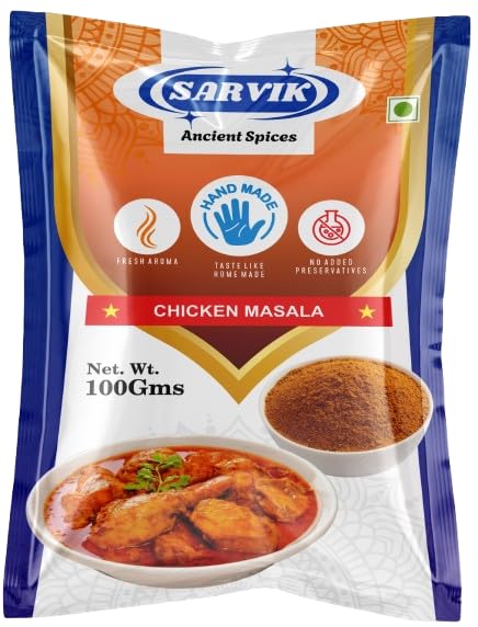 Image 1 of Default Title for the product SARVIK Chicken Masala 100g