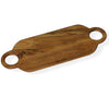 Image 1 of Default Title for the product Vesta Homes Wooden Platter, Serving Board, Charcuterie, and Cheese and Cutting Board for Kitchen | Natural Acacia Wood | 61x23x1.5 cm