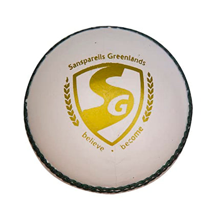 Image 4 of SG Cricket Balls Club White