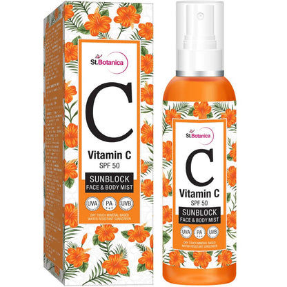 Image 2 of St.Botanica Vitamin C SPF 50 Sunblock Face & Body Mist