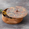 Image 1 of Grey for the product nestroots Wooden Masala Box for Kitchen