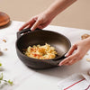 Image 1 of Default Title for the product Nestasia Cast Iron Flat Base Kadai with Handles (9-inch)