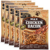 Image 1 of BBQ / 130 g (Pack of 5) for the product Foodie Puppies Dogaholic Chicken Bacon Treats for Dogs