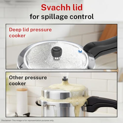 Image 5 of Prestige Svachh Aluminium Outer Lid Pressure Cooker 3.5 L