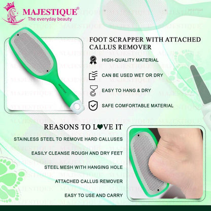 Image 4 of Majestique Foot Scraper With Attached Callus Remover