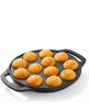 Image 1 of Default Title for the product Generic Pre-Seasoned Cast Iron Paniyaram Pan, 12 Cavity