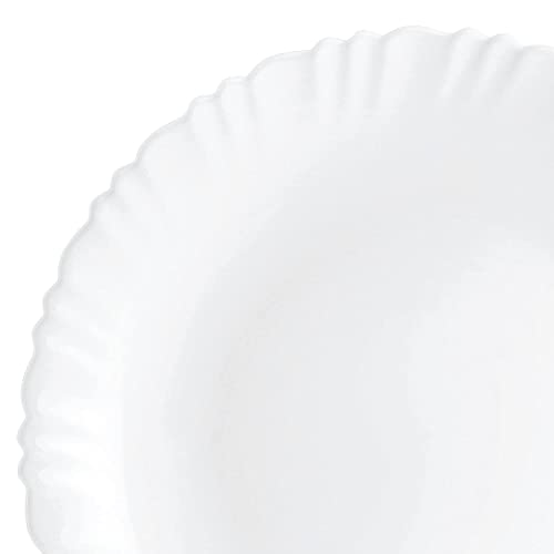 Image 7 of Cello Opalware Dazzle Series 18 Piece Plain Dinner Set Serving for 6