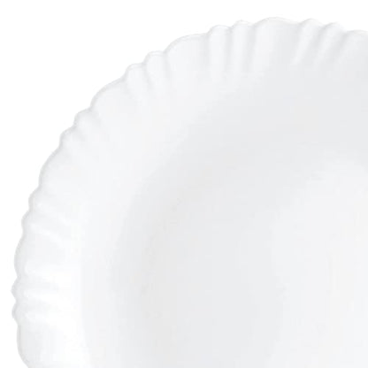 Image 7 of Cello Opalware Dazzle Series 18 Piece Plain Dinner Set Serving for 6