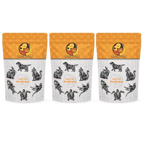 Image 6 of Pouch - Sunflower Seed 3Kg for the product Foodie Puppies Striped Sunflower Seeds Bird Food