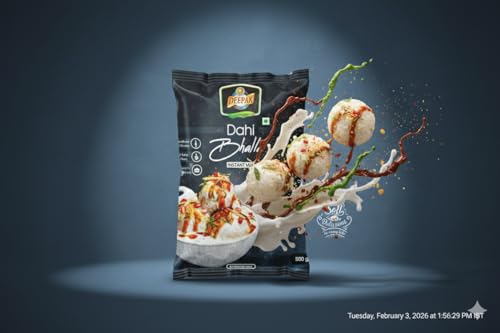 Image 4 of Deepak Dahi Bhalla Instant Mix | Soft & Fluffy Bhallas | Just Add Water | Authentic Chaat Taste | Ready In Minutes