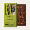 Image 1 of Pack of 1 for the product Manam Chocolate Signature Inclusion Tablet - Vietnam Nibs, 73% Dark & 43% Milk - 80g