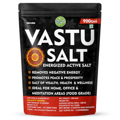 Image 1 of Pack of 1 for the product Organic One Vastu Salt 900g