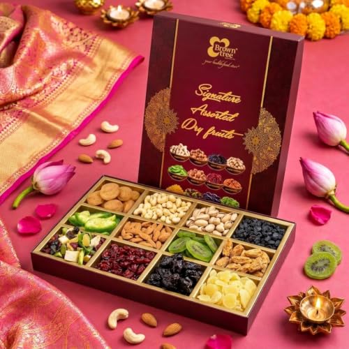 Image 1 of Default Title for the product Browntree Signature 12P Dry Fruits Gift Hamper 800g