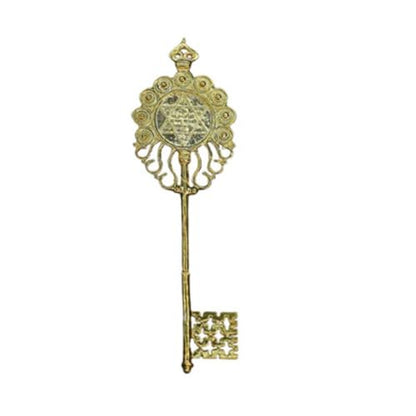 Image 1 of Default Title for the product Dista Silvers Kuber Key with Gold Finish 18.50G