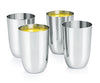 Image 1 of Default Title for the product neelam Stainless Steel 7, 18 Gauge PRM New Juicy Glass, 300 ml, Set of 4