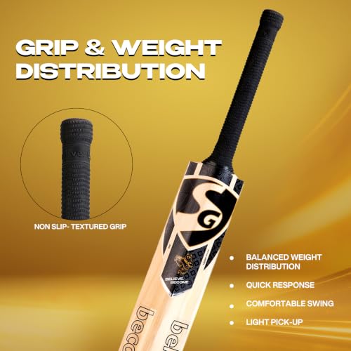 Image 4 of SG Cricket Bat HP Spark No 4