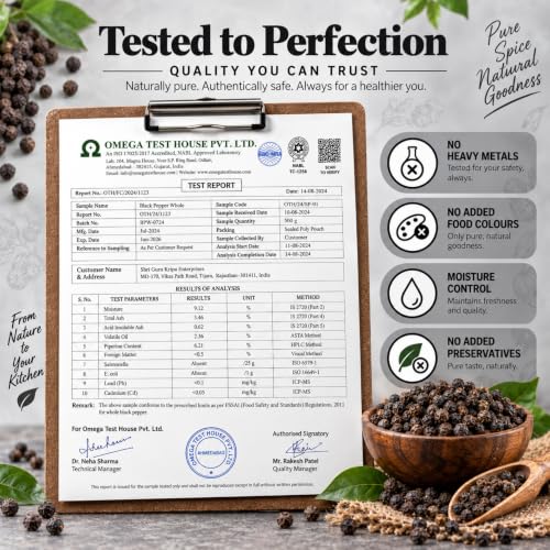 Image 6 of SAATYAKI NATURALS Orangic Black Pepper