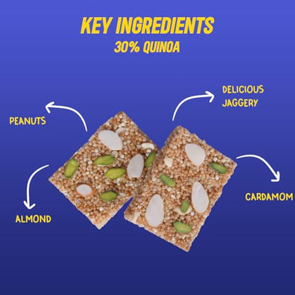 Image 5 of Roasty Tasty Quinoa Bites - Quinoa Puff Bars Pack of 1 150g