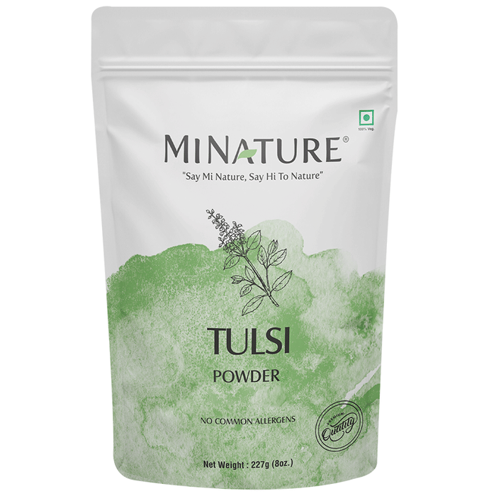 Image 1 of 227 gm for the product Minature Tulsi Organic Powder