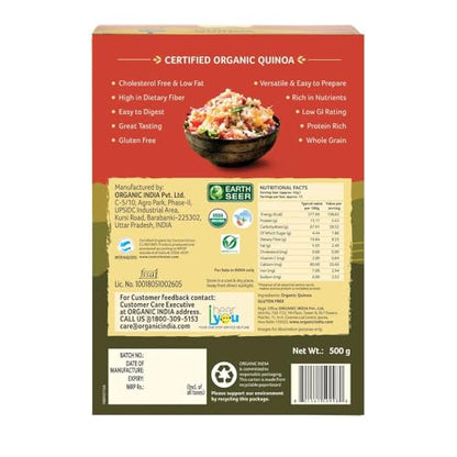 Image 4 of ORGANIC INDIA Quinoa 500g Pack of 2
