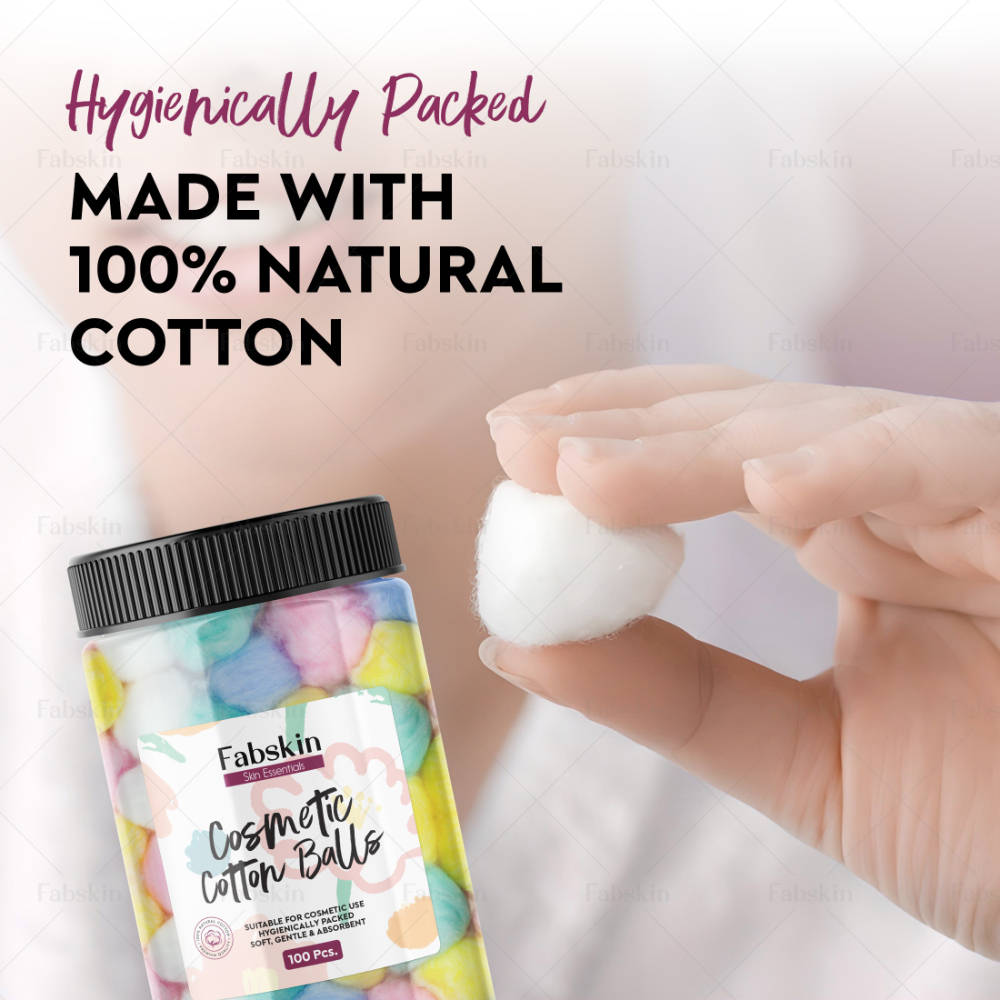 Image 4 of Fabskin Cosmetic Cotton Balls - 100
