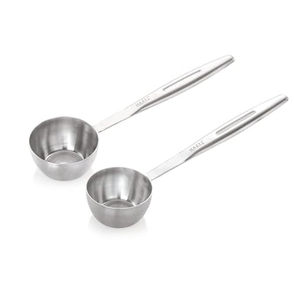 Image 1 of Default Title for the product HAZEL Stainless Steel Ladle With Handle Set of 2