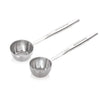 Image 1 of Default Title for the product HAZEL Stainless Steel Ladle With Handle Set of 2