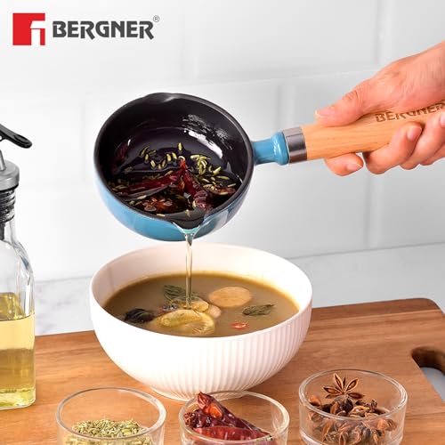 Image 5 of BERGNER Bergner Excalibur Lightweight Cast Iron Tadka Pan 12cm (200ml)