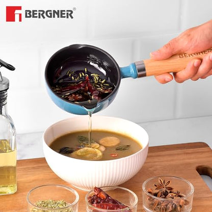 Image 5 of BERGNER Bergner Excalibur Lightweight Cast Iron Tadka Pan 12cm (200ml)