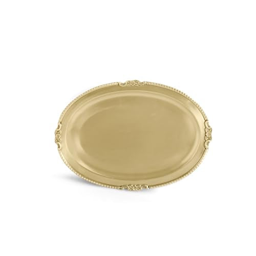 Image 4 of ExclusiveLane Golden Hour Multi-Utility Storage Brass Jars & Containers With Tray Set of 2 320 ml