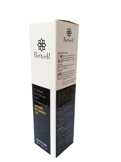 Image 1 of BetterU Premium Hair Serum With Goodness Of Argan & Carrot Oil
