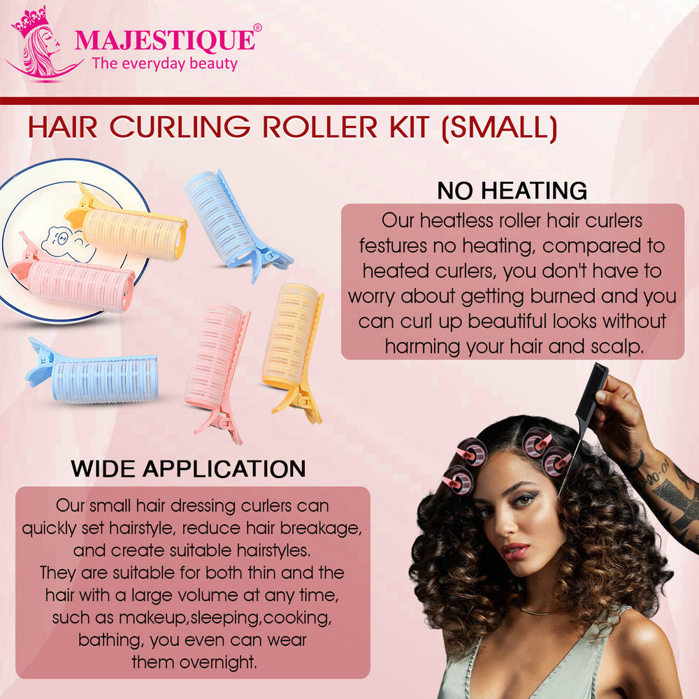 Image 3 of Majestique Hair Curling Roller Kit - Small