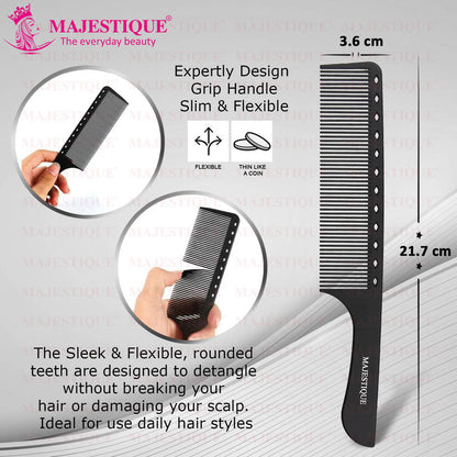 Image 2 of Majestique Extra-Wide Tooth Comb