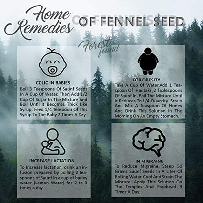 Image 6 of Forest Found Sabut Green Sounf Whole Fennel Seeds 250g