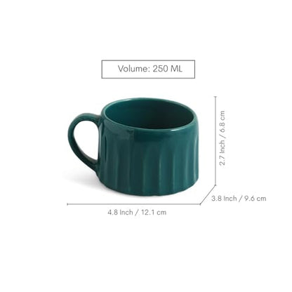 Image 9 of ExclusiveLane Aqua Ceramic Coffee Mugs