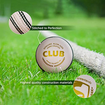 Image 7 of SG Cricket Balls Club White