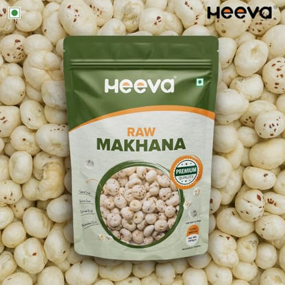 Image 6 of Heeva Raw Makhana Foxnuts Lotus Puffs 250g
