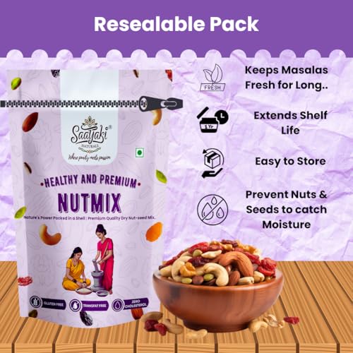 Image 6 of SAATYAKI NATURALS Premium Nut Mix
