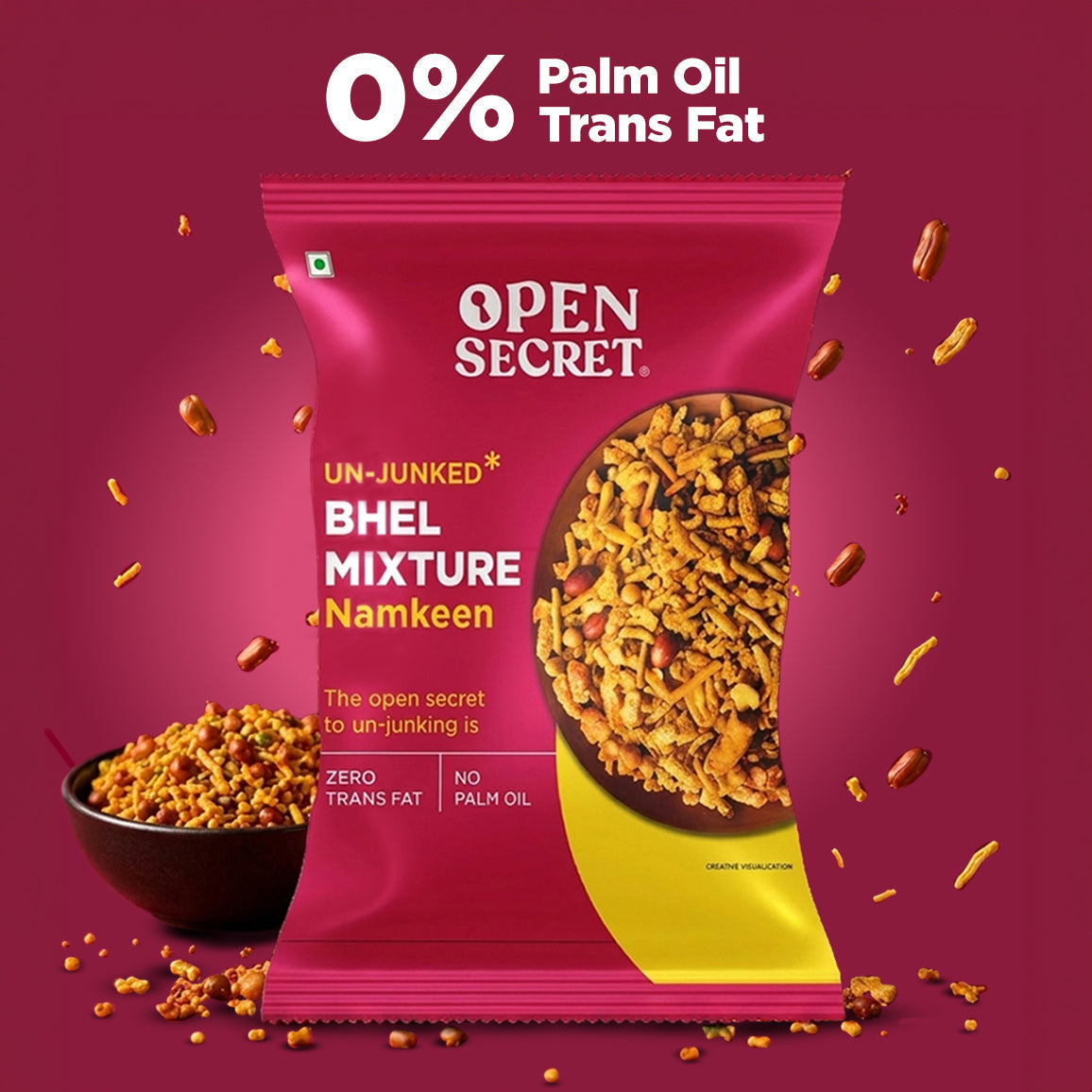 Image 2 of Open Secret Unjunked Bhel Namkeen